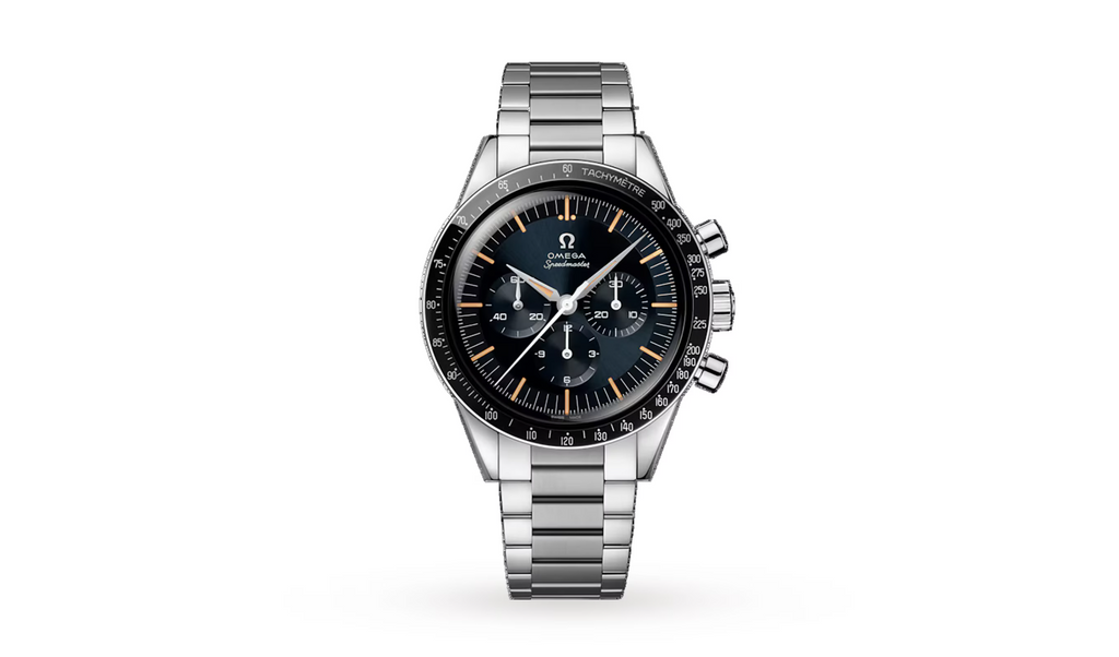 OMG Speedmaster Anniversary Series 40mm Mens Watch Blue Stainless Steel