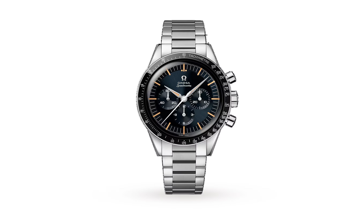 OMG Speedmaster Anniversary Series 40mm Mens Watch Blue Stainless Steel