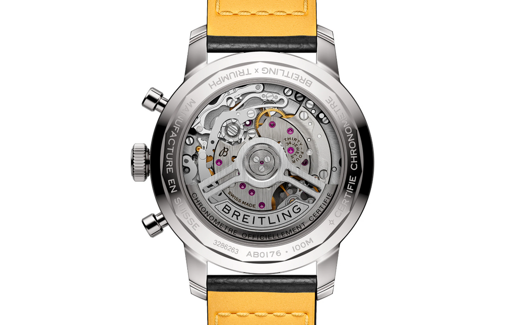 BRT Top Time B01 Triumph 41mm Mens Watch Leather