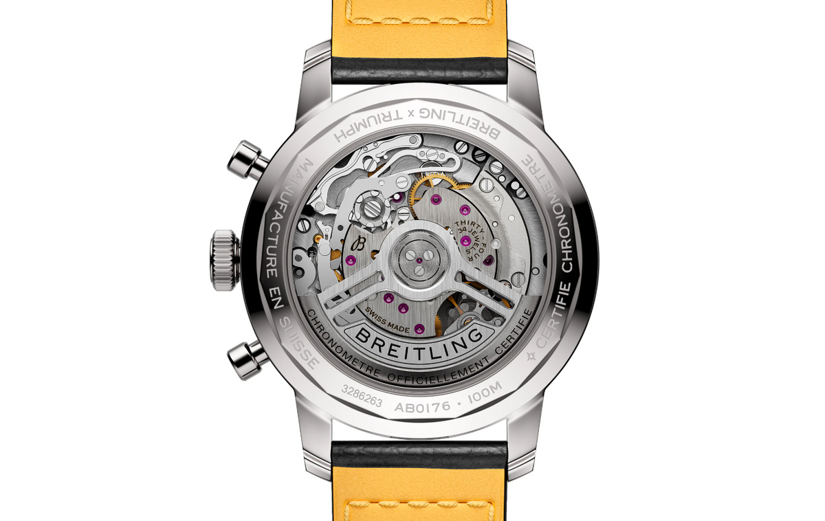 BRT Top Time B01 Triumph 41mm Mens Watch Leather