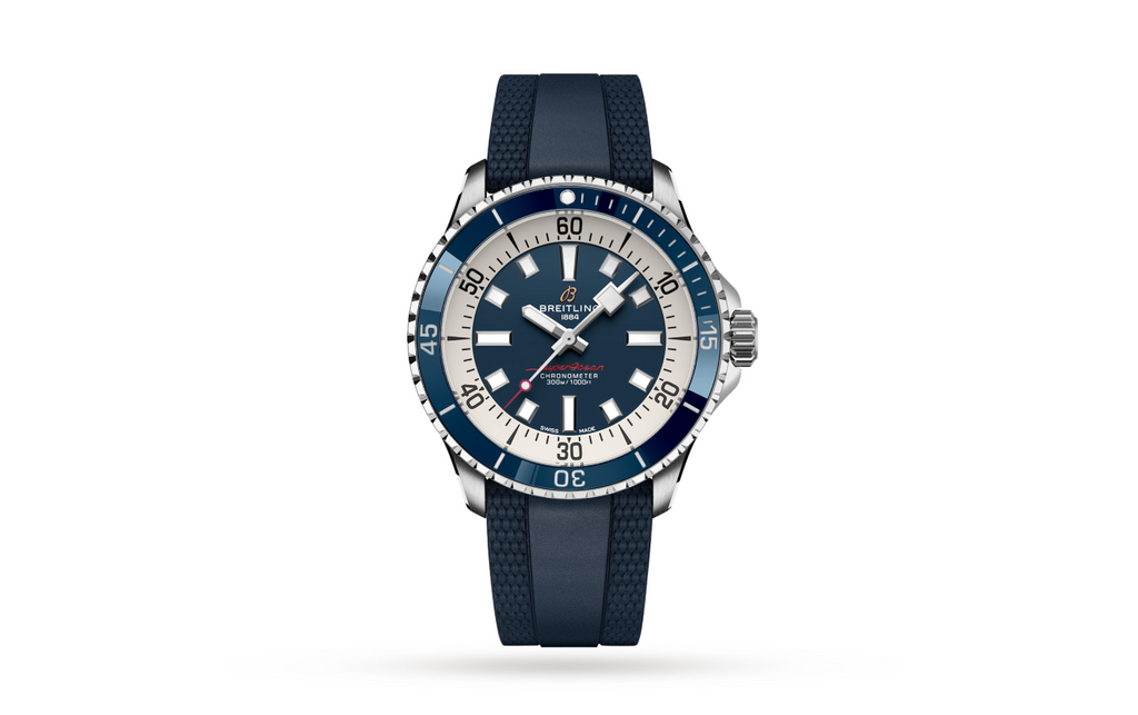 BRT Superocean Automatic 42 Stainless Steel Rubber Strap Watch