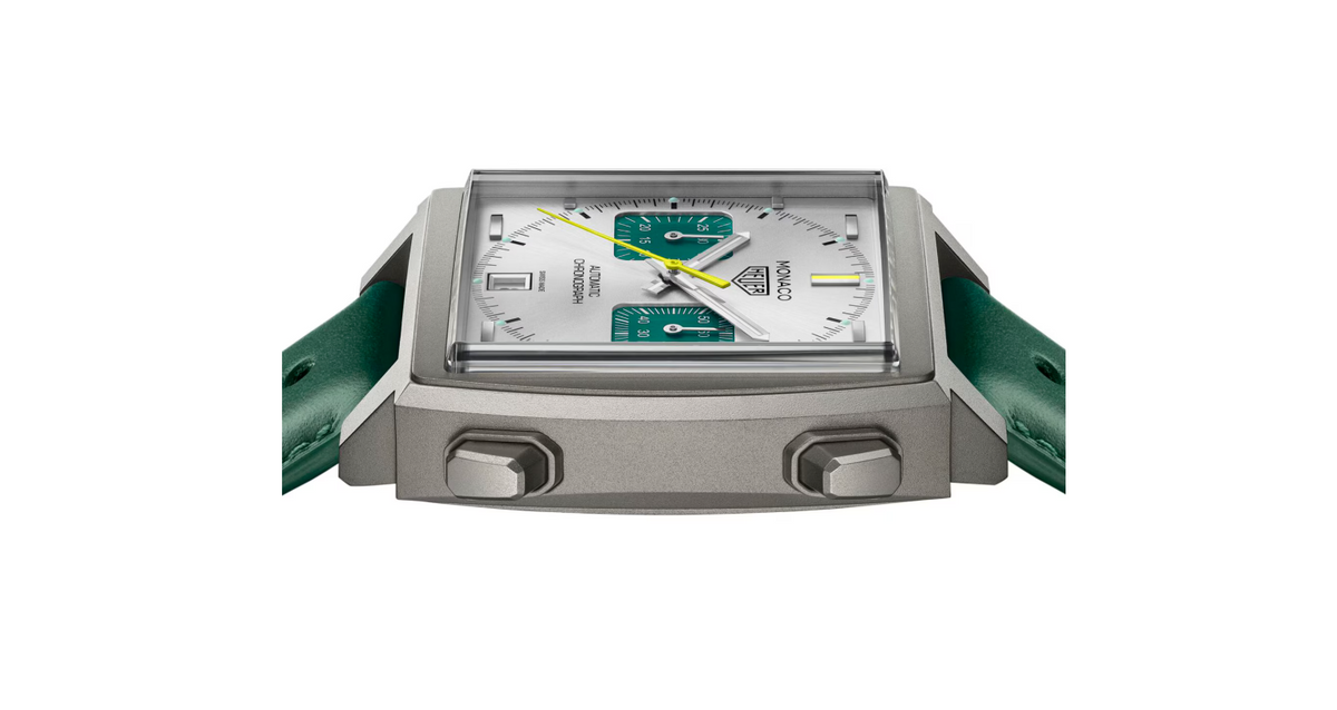 TGHR Monaco Chronograph Racing Green 39mm Mens Watch
