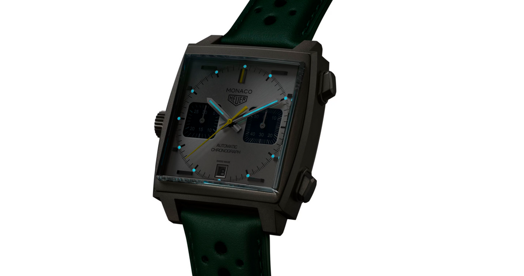 TGHR Monaco Chronograph Racing Green 39mm Mens Watch